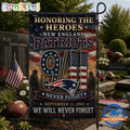 New England Patriots NFL We Will Never Forget 9 11 Flag