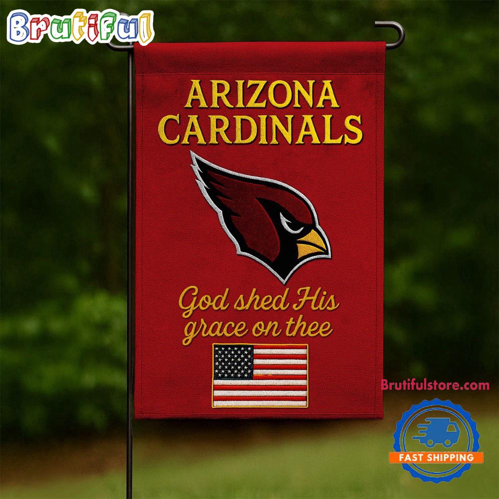 NFL Arizona Cardinals USA Team Independence Day Flag