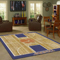 Clemson Tigers Rug Ð Basketball Court Area...