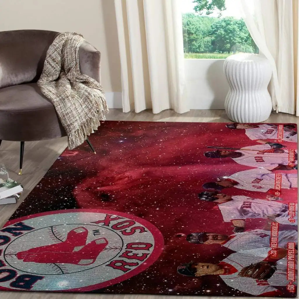 Boston Sox Rug Ð Area for Fans Baseball De...