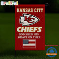 NFL Kansas City Chiefs USA Team Independence Day Flag, Football Team 4th Of July Flags