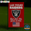NFL Las Vegas Raiders USA Team Independence Day Flag, Football Team 4th Of July Flags