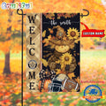 NFL New Orleans Saints Football Special Scarecrow Halloween Garden Flag