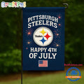 NFL Pittsburgh Steelers USA Team Independence Day Flag