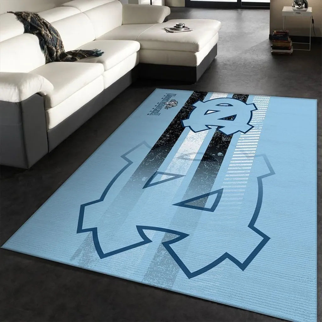 North Carolina Tar Heels Rug Ð Striped Liv...