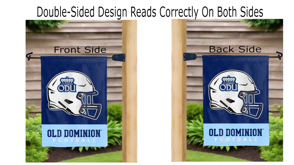 Old Dominion Football Double Sided Garden Flag