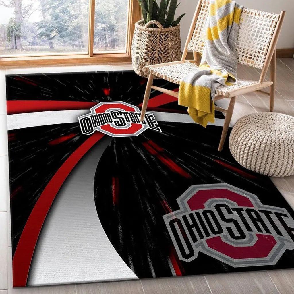 Ohio State Buckeyes Rug Ð Modern Design Ar...