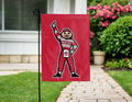 13x18 Ohio State Garden Flag with Brutus Buckeye Logo