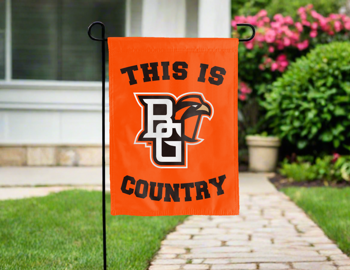 Bowling Green State Falcons Country Double Sided Garden Flag