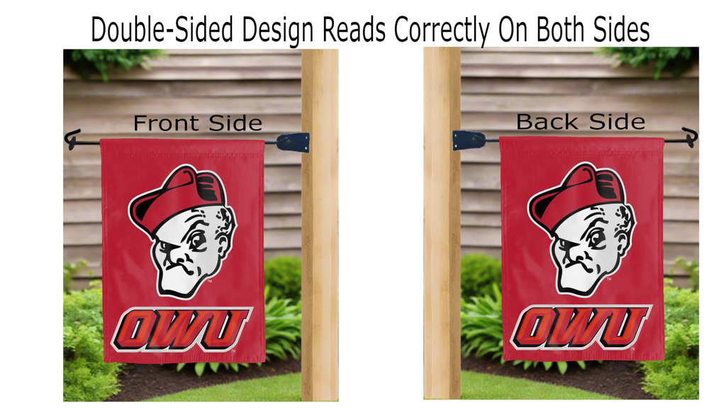 Ohio Wesleyan - Battling Bishops Garden Flag