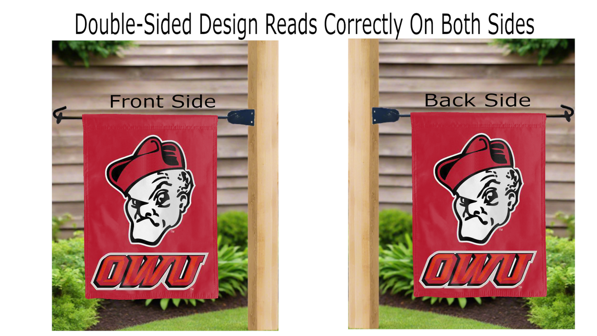 Ohio Wesleyan - Battling Bishops Garden Flag