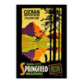 Ozark Mountains ‚Äî Lake Taneycomo ‚Äî Vintage 1916 Travel Poster | Americana Wall Art