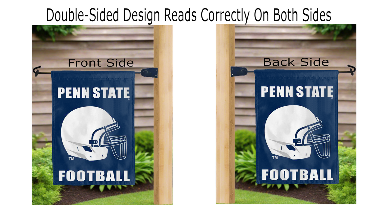 Penn State Football Double Sided Garden Flag