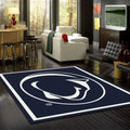 Nittany Lions Carpet for Team Spirit and Home Decor Blue and White