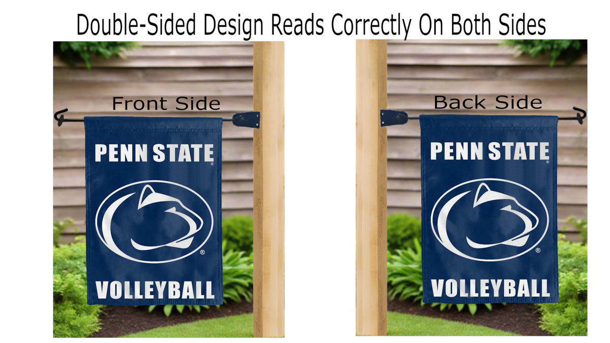 Penn State - Volleyball Double Sided Garden Flag
