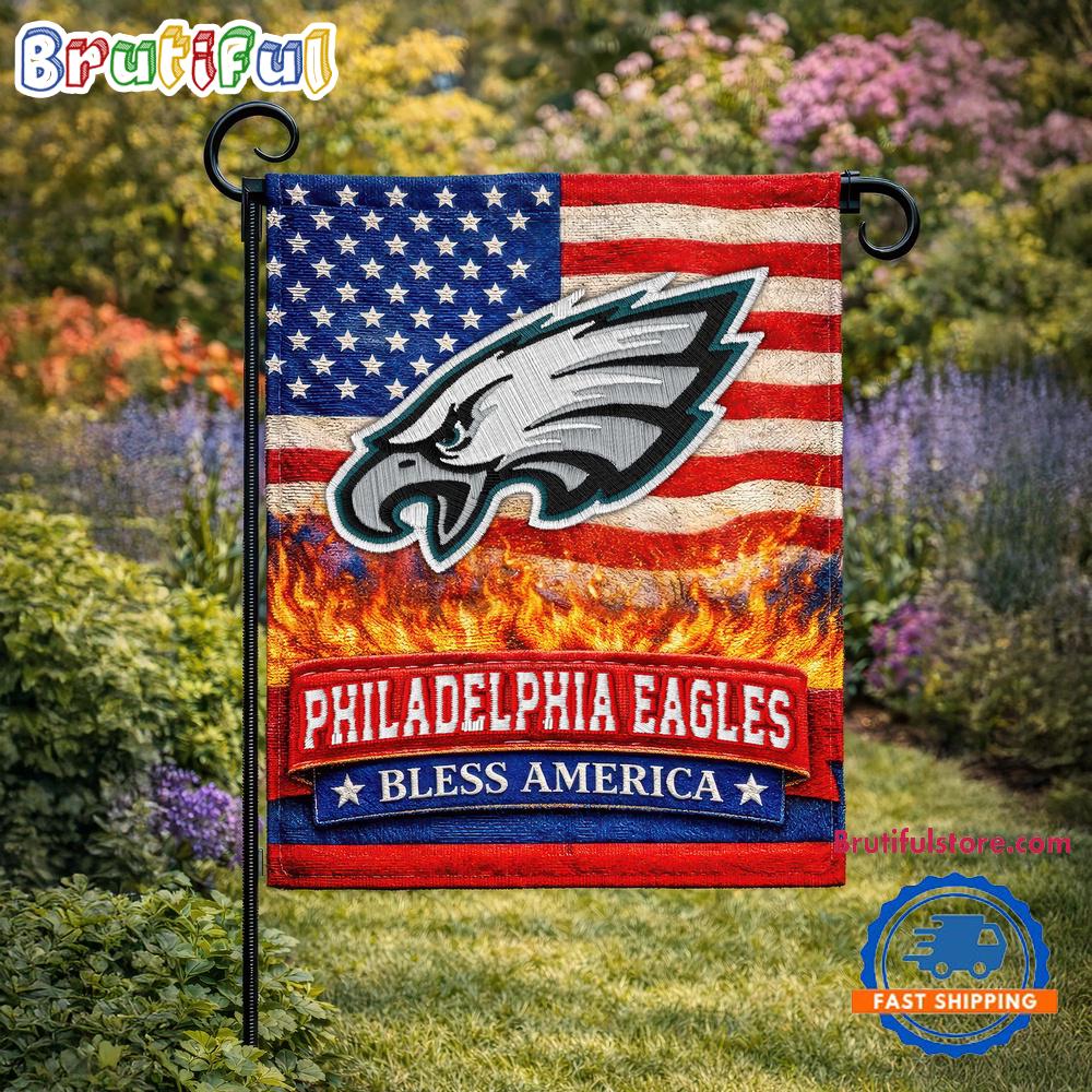 Philadelphia Eagles NFL 250 Years Of America Freedom Flag