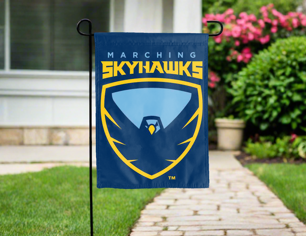 Point University - Marching Skyhawks Garden Flag