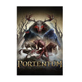 Portentum Poster ‚Äî Box Art Print | Horror Gaming Wall Art