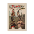Punch Plug Tobacco ‚Äî Bare-Knuckle Boxers Poster ‚Äî 1886 Vintage Sports Print | Retro Sports Wall Art