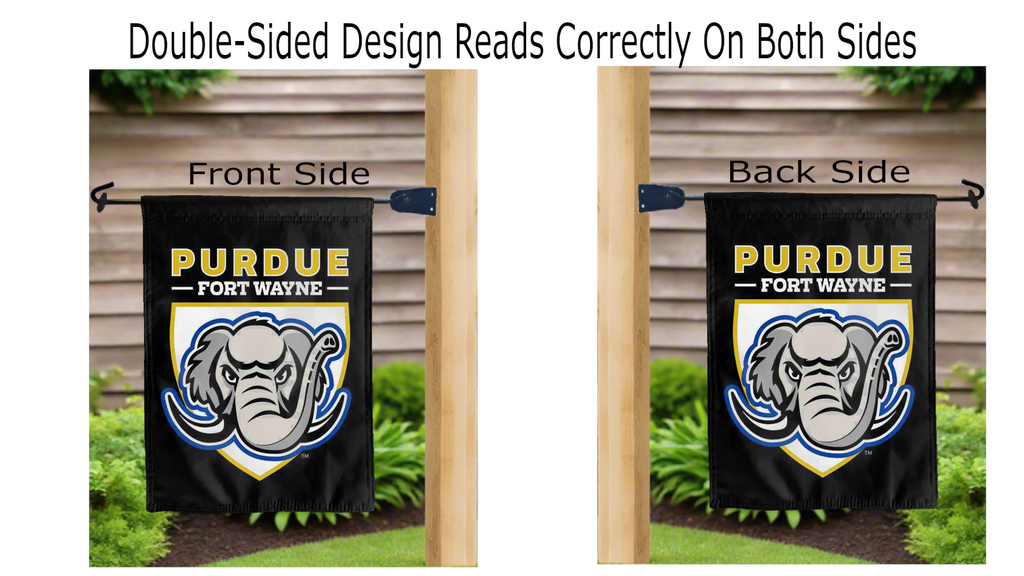 Purdue University Fort Wayne - Mastodons Garden Flag