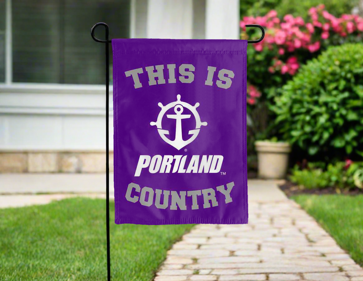 University of Portland - This Is Portland Pilots Country Garden Flag