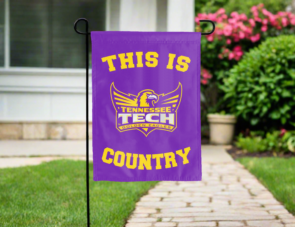 Tennessee Tech Golden Eagles Country Double Sided Garden Flag