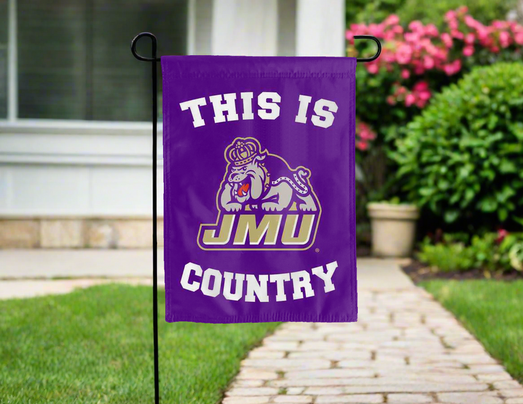 This Is JMU Dukes Country Double Sided Garden Flag