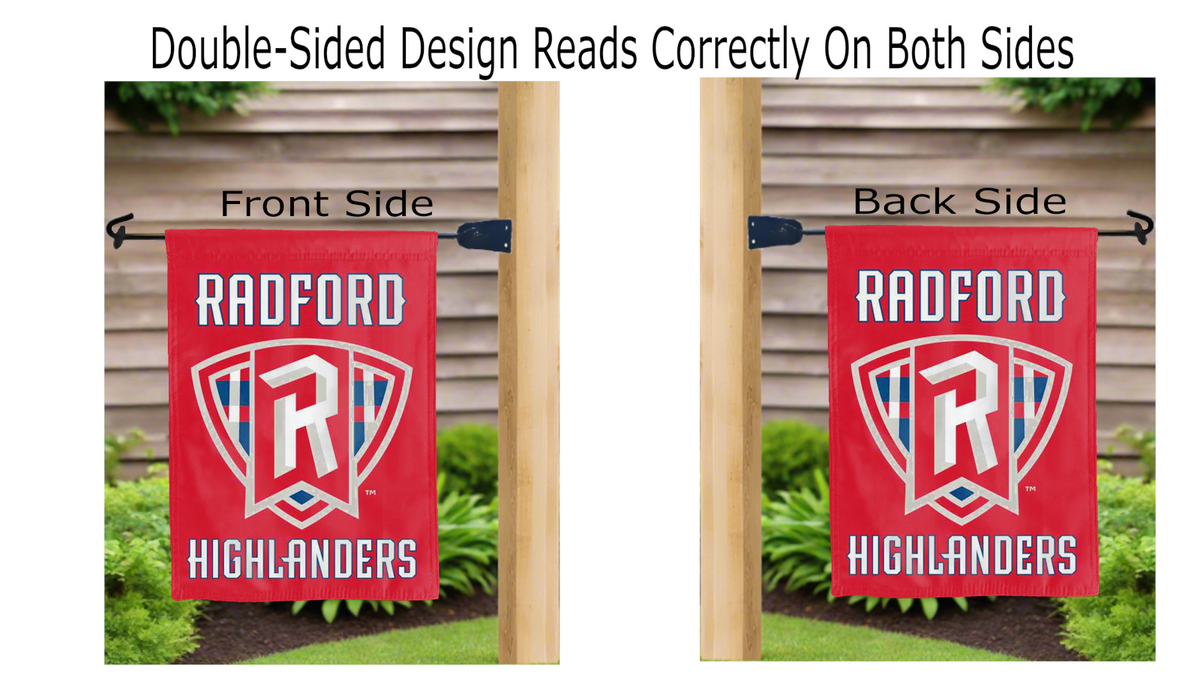 Radford University - Highlanders Garden Flag