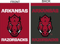 University of Arkansas - Razorbacks Double Sided Garden Flag