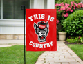 NC State Wolfpack Country Double Sided Garden Flag