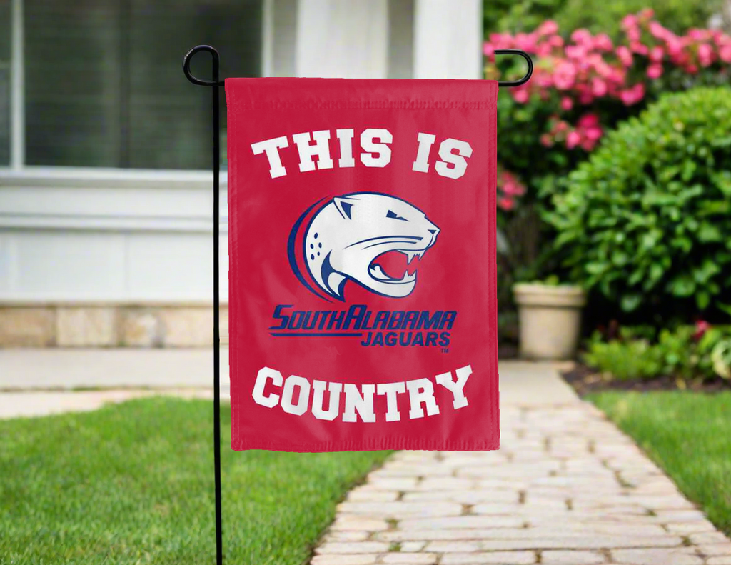 South Alabama - This Is South Alabama Jaguars Country Garden Flag