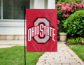 13x18 Ohio State University Garden Flag