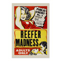 Reefer Madness ‚Äî Adults Only ‚Äî Vintage 1930s Movie Poster | Exploitation Wall Art