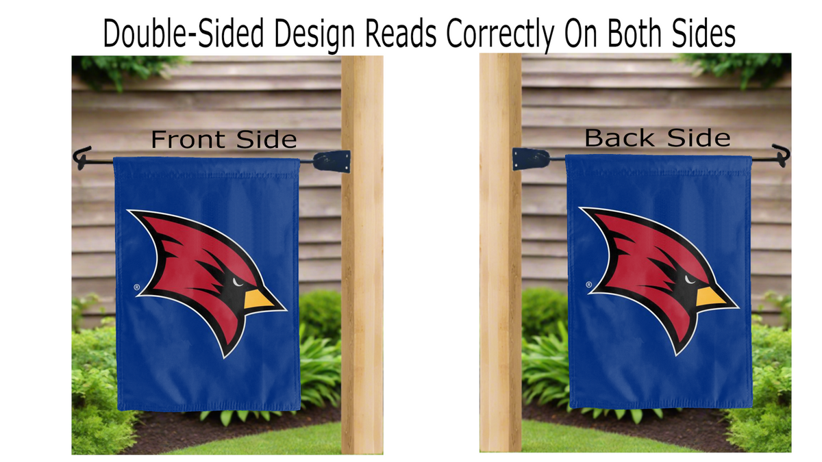 Saginaw Valley State - Cardinals Double Sided Garden Flag