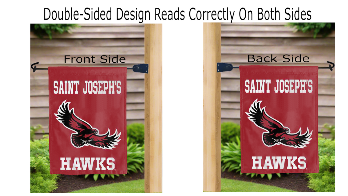 Saint Joseph's University - Hawks Garden Flag