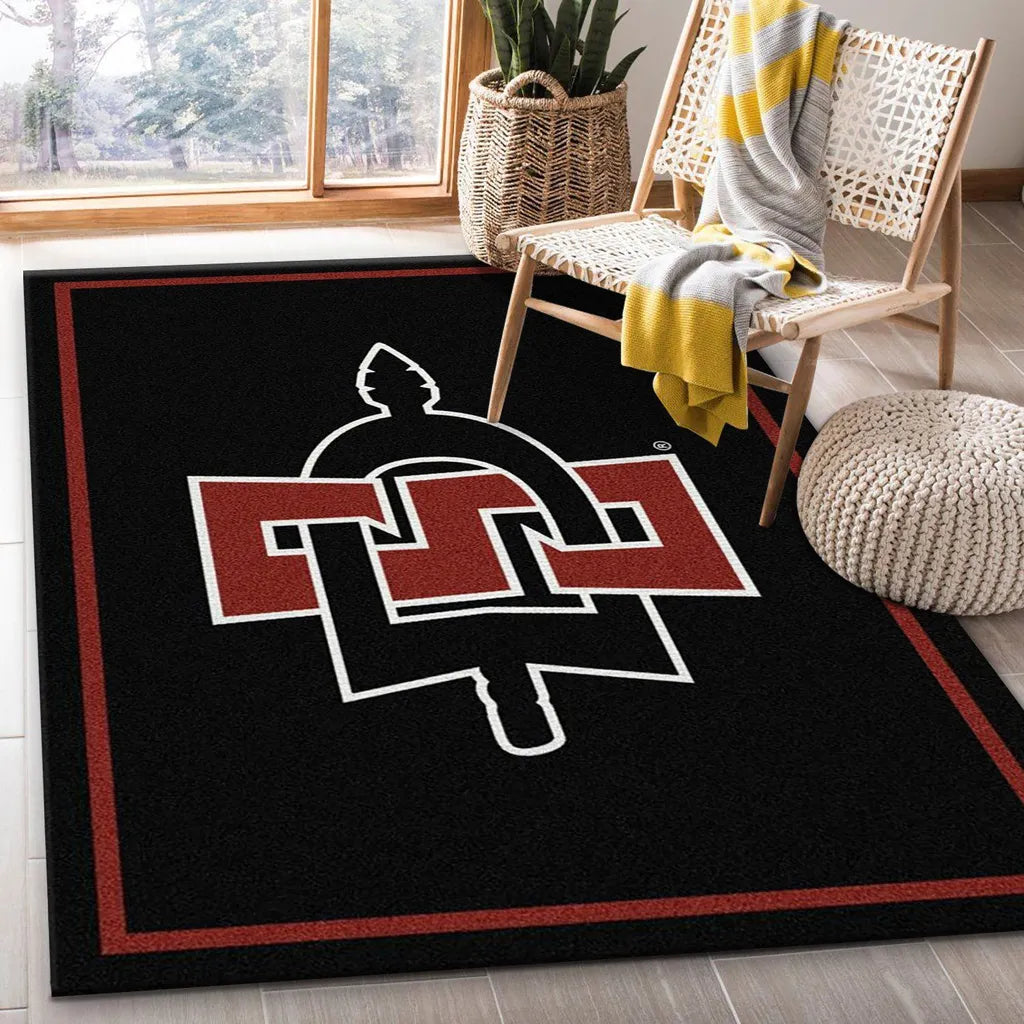 Geometric Modern Area Rug for Living Room Decor ...