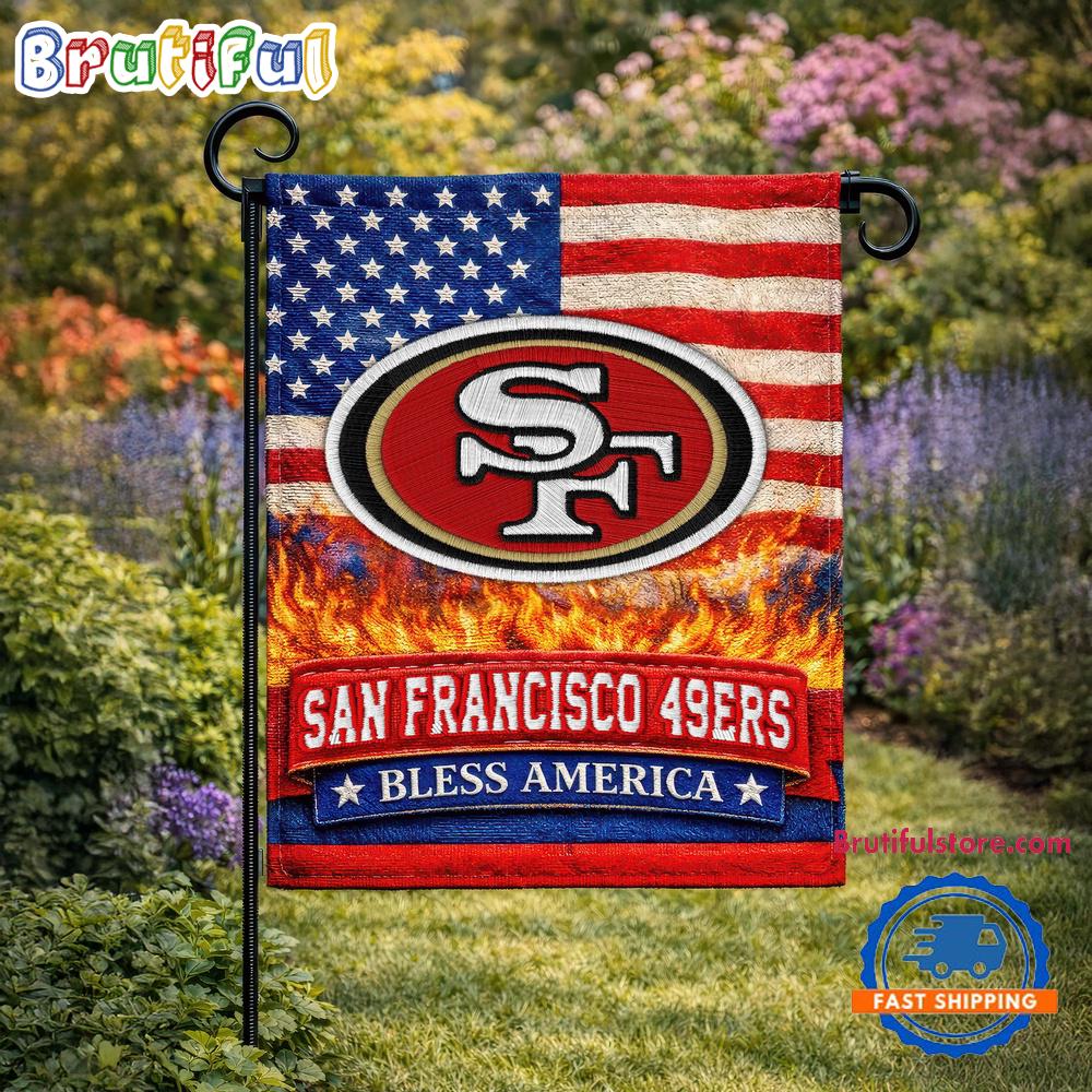 San Francisco 49ers NFL 250 Years Of America Freedom Flag