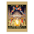Sevilla ‚Äî Ibero-American Exposition ‚Äî Vintage 1929 Travel Poster | Spain Wall Art