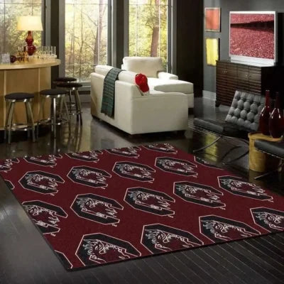South Carolina Gamecocks Area Rug for Living Roo...