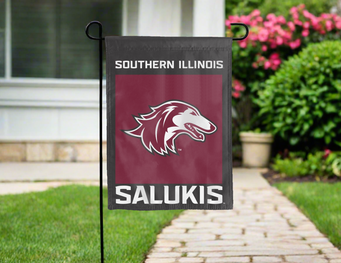Southern Illinois University - Salukis Double Sided Garden Flag