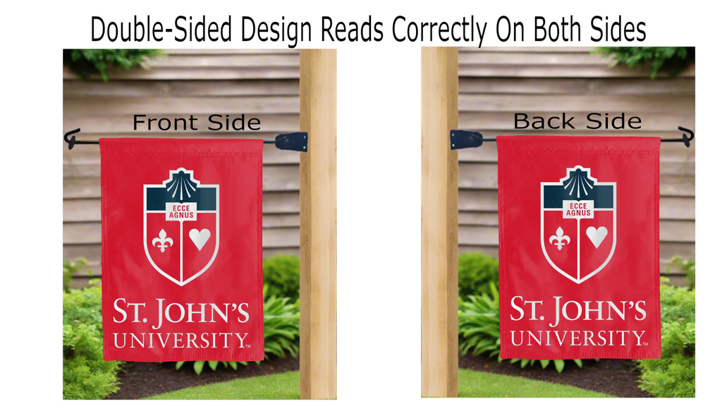 St. John's University NY - Shield Logo Garden Flag