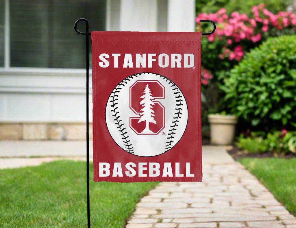 Stanford Baseball 13x18 Garden Flag