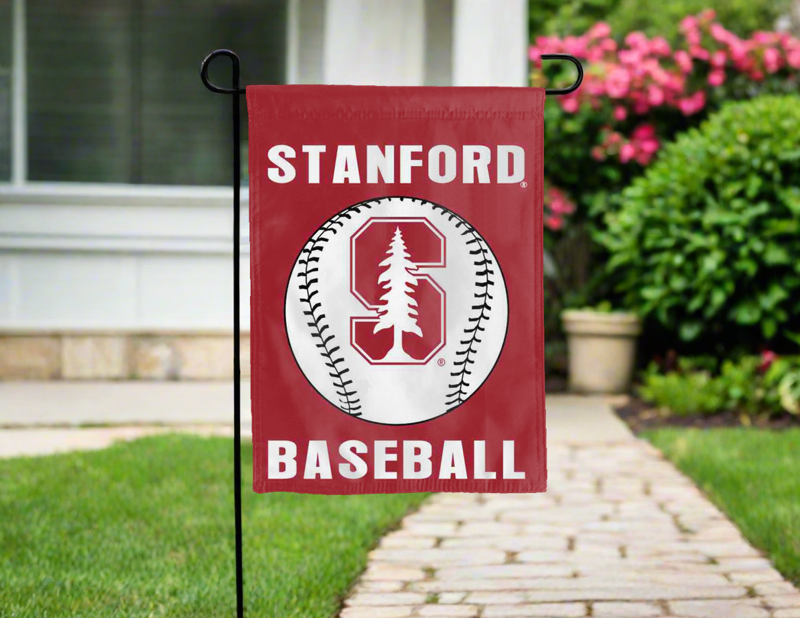 Stanford Baseball 13x18 Garden Flag