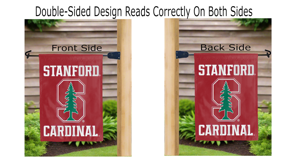 Stanford University - Cardinal 13x18 Garden Flag