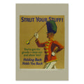 Strut Your Stuff! Holding Back Holds You Back Poster ‚Äî 1920s Work Incentive Motivational Print | Vintage Office Wall Art