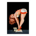 Surprise! ‚Äî Peter Driben 1950s Pin-Up Poster | Bathroom Wall Art