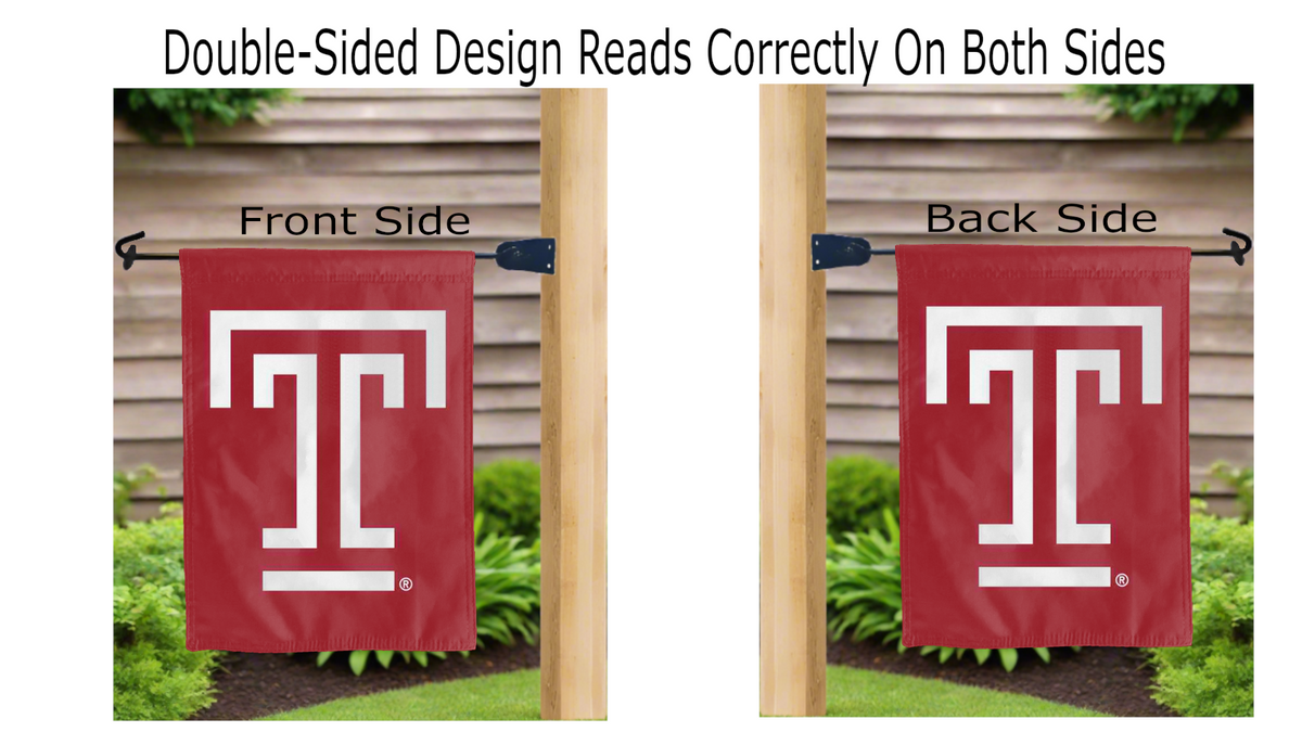 Temple University Garden Flag