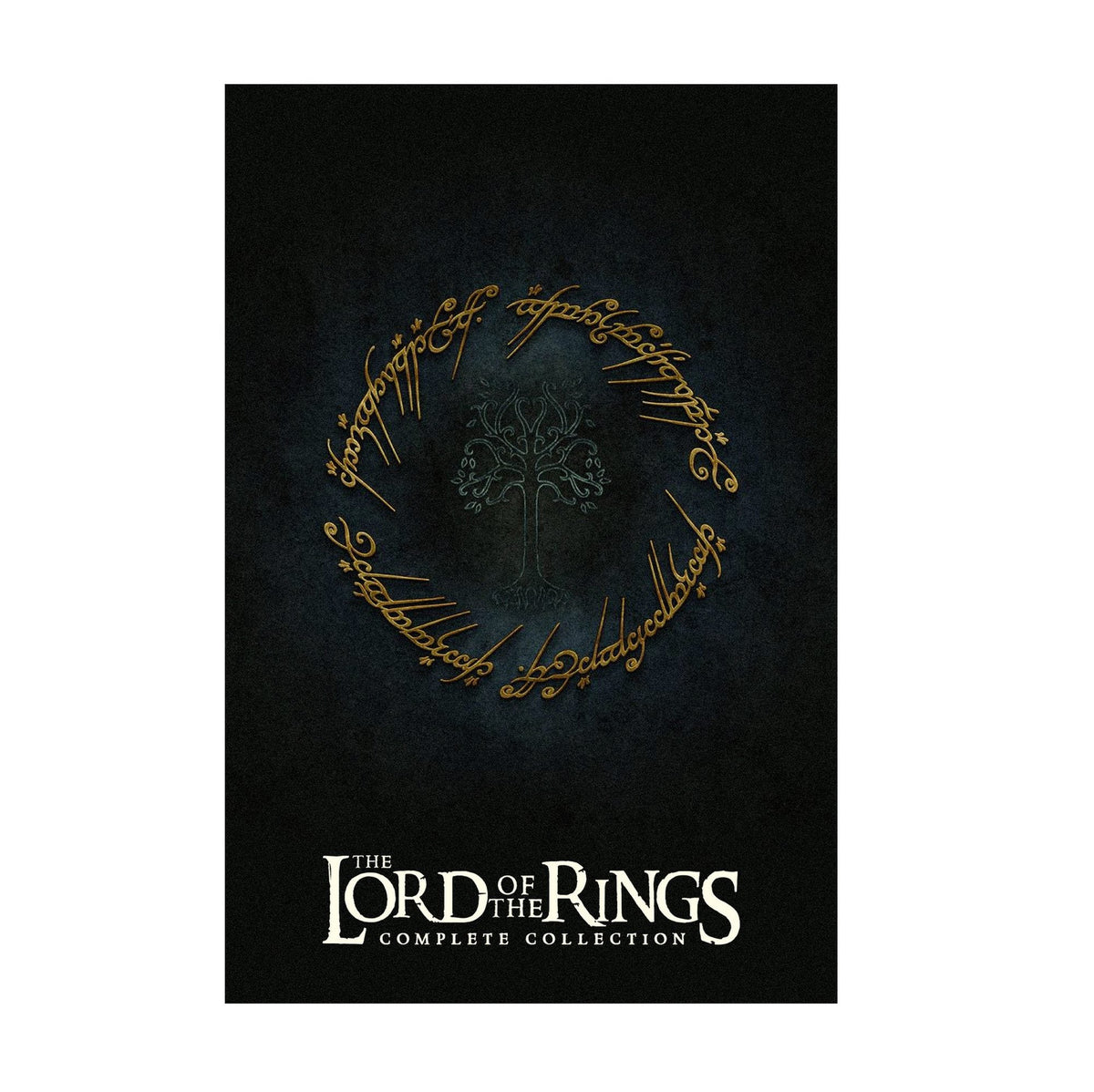 The Lord of the Rings Trilogy Movie Poster ‚Äî One Ring Art Print | Fantasy Wall Art