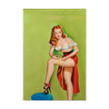 Thigh Measurement ‚Äî Peter Driben 1940s Pin-Up Poster | Glamour Girl Wall Art