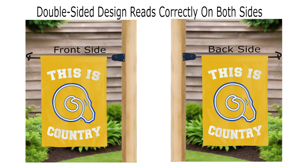 Albany State University - This Is Albany State University Golden Rams Country Garden Flag